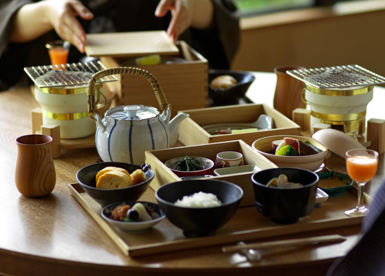 加贺 山中温泉花紫酒店 外观 照片