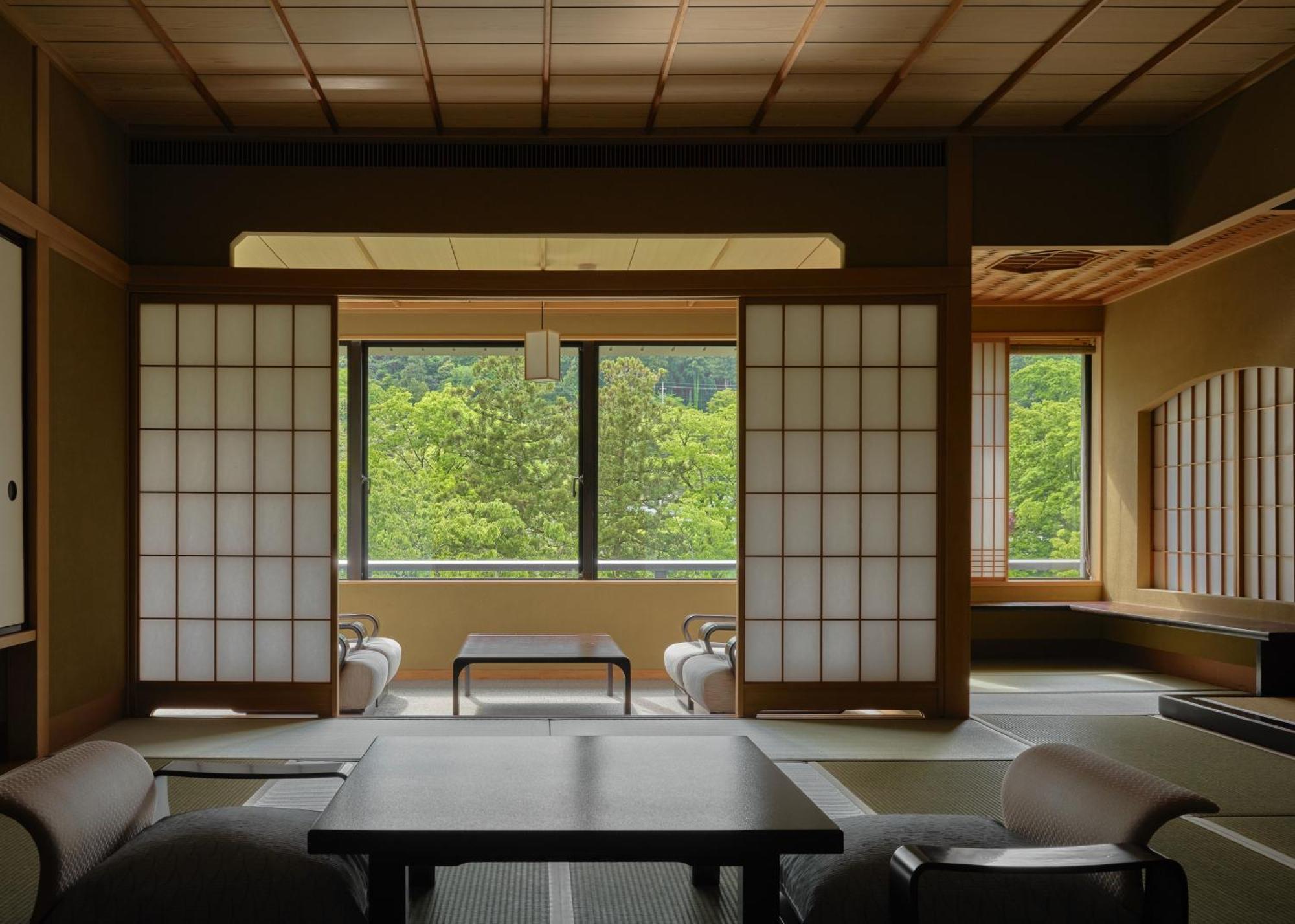 加贺 山中温泉花紫酒店 外观 照片