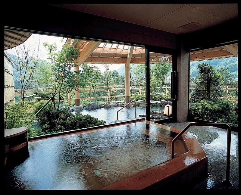加贺 山中温泉花紫酒店 外观 照片