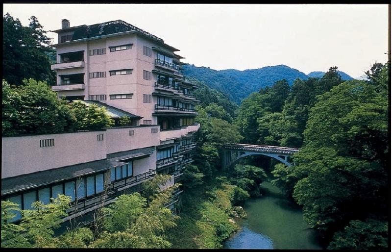 加贺 山中温泉花紫酒店 外观 照片